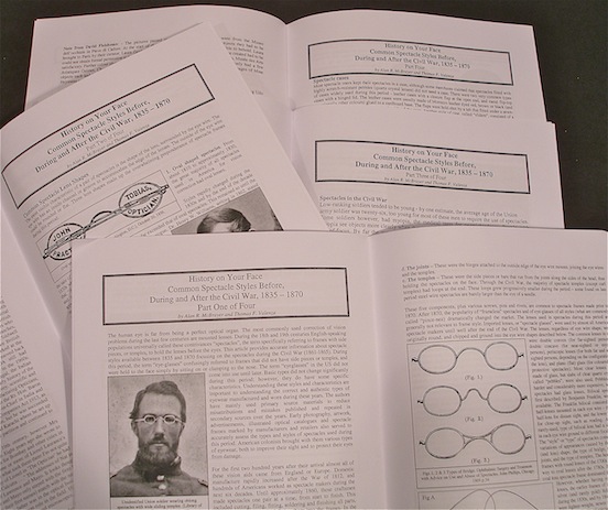 Common Eyeglass Styles of the Civil War » | Historic EyeWear Company
