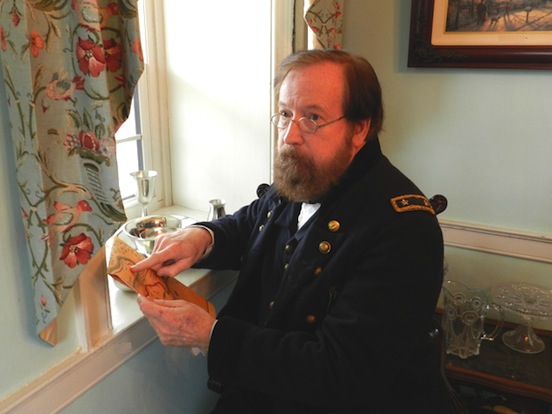 Scott Thomas portraying Major General James B. McPherson US<br>Scott Thomas is a member of Lincoln's Generals visit 
www.Lincolnsgeneral.org for more information.