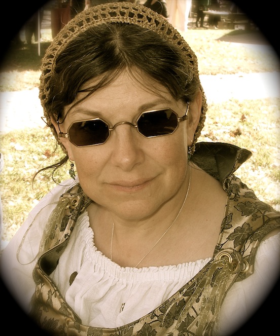 Gail Bailey<br>At the International Steampunk City event,
Morristown, N.J. Oct.2013