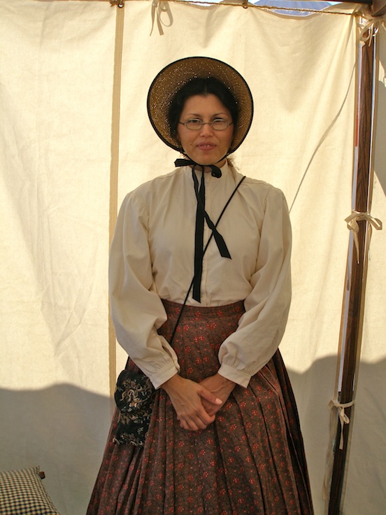 Jennifer D'Arezzo<br>Jennifer is wearing the 1835-80 Oblong in Naugatuck Valley Tarnish Brass