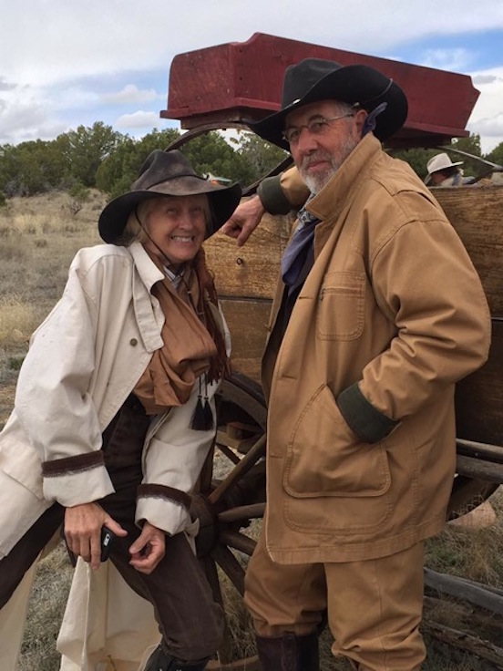 Annie Winchester and Al Hader<br>Movie- "The Peacemakers- The Night of The Ripper".
It is a Great American Adventure ride called The Reel West. 