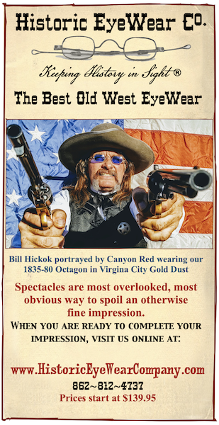 True West Ad featuring Canyon Red portrayed by Ken Johnson<br>Ken Johnson sent us this fab photo! Wild West!!!