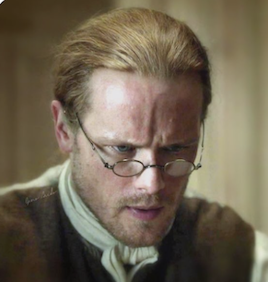 Outlander in our Spectacles <br> Sam Heughan, portrays Jamie Fraser in Starz series "Outlander"